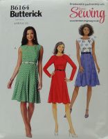 Butterick B6164 Misses Dresses