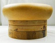 Millinery - Wooden Hat Block, 5 Part Beret Block 075