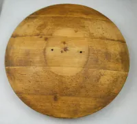 Millinery - Wooden Hat Cartwheel Brim Block with Stand 119