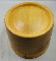 Millinery Wooden Hat Block Men's Planter Crown Block 110