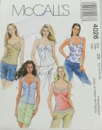 McCall's 4026 Misses Lined Tops