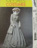 McCall's Costumes M4697 Misses Civil War Era Coat, Skirt and Shawl