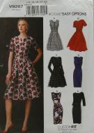 Vogue V9267 Easy Options Misses Dresses