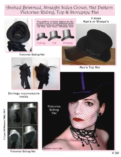 Top Hat, Stovepipe Hat & Women’s Riding Hat