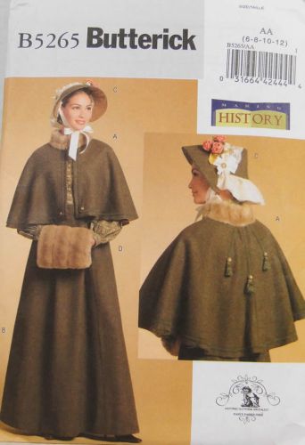 Butterick Making History B5265 Misses Historical Costume