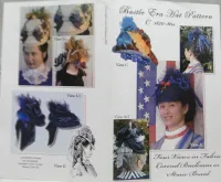 Bustle Era Hat Pattern C. 1870-80's