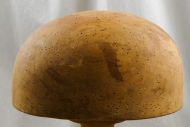 Millinery - Wooden Hat Block, Shallow Dome Crown Block 092