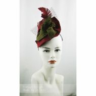 Lana Sculptured Felt Feather Headpiece