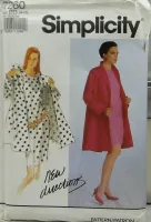 Simplicity 7260 New Directions Dress and Unlined Coat