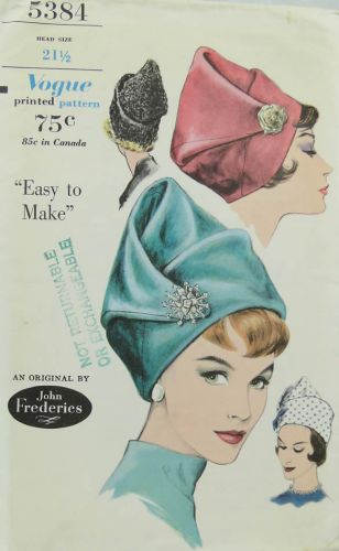 Vogue Printed Pattern 5384 An Original by John Frederics