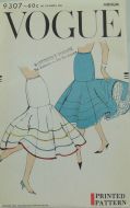 Vogue Pattern Service 9307 Petticoat