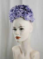 Zelda Periwinkle Ribbon Crown